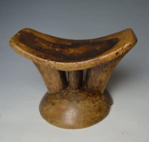 African tribal headrest Afar