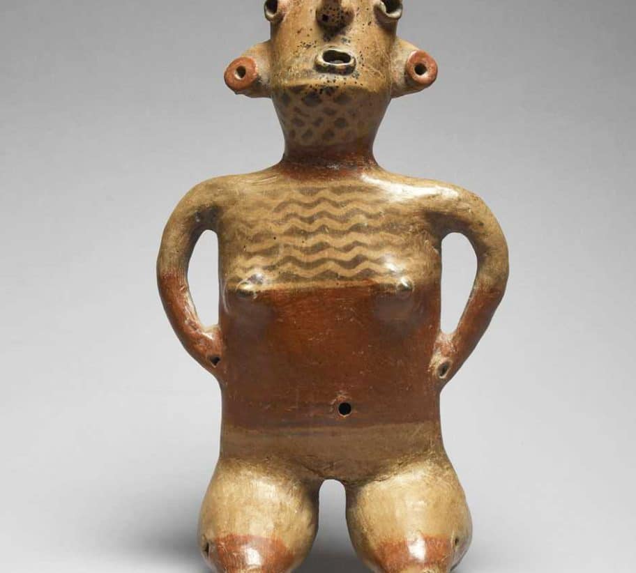 pre Columbian Zacatecas figure Mexico
