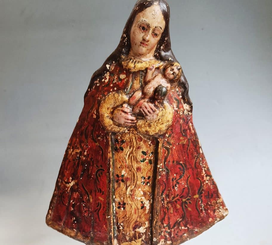 spanish colonial Madonna peru