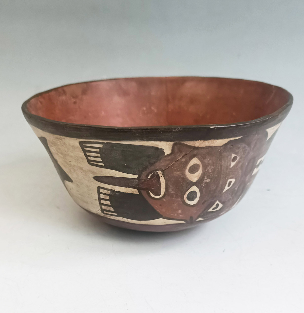 Pre-Columbian Nazca Polychrome Bowl South American art