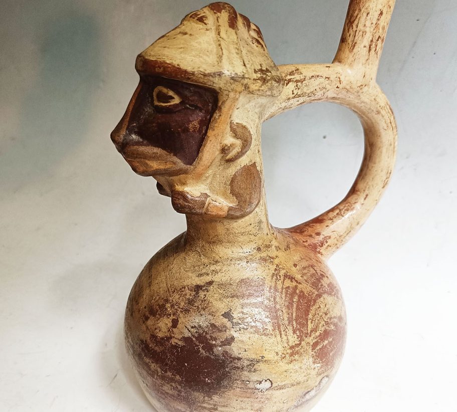 SOLD Pre Columbian Huari Wari vessel Ancient South American art SOLD (Copy)